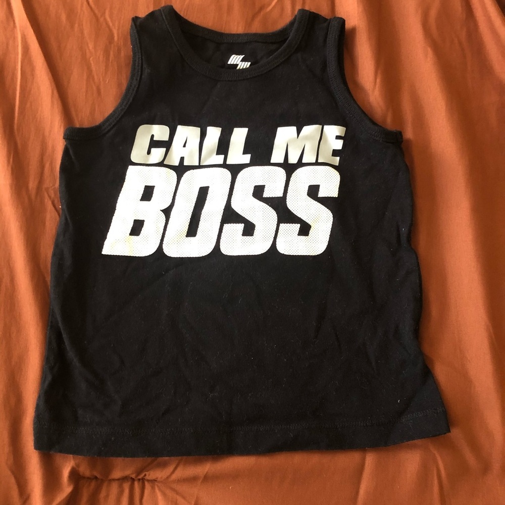 Toddler boys tank top,
